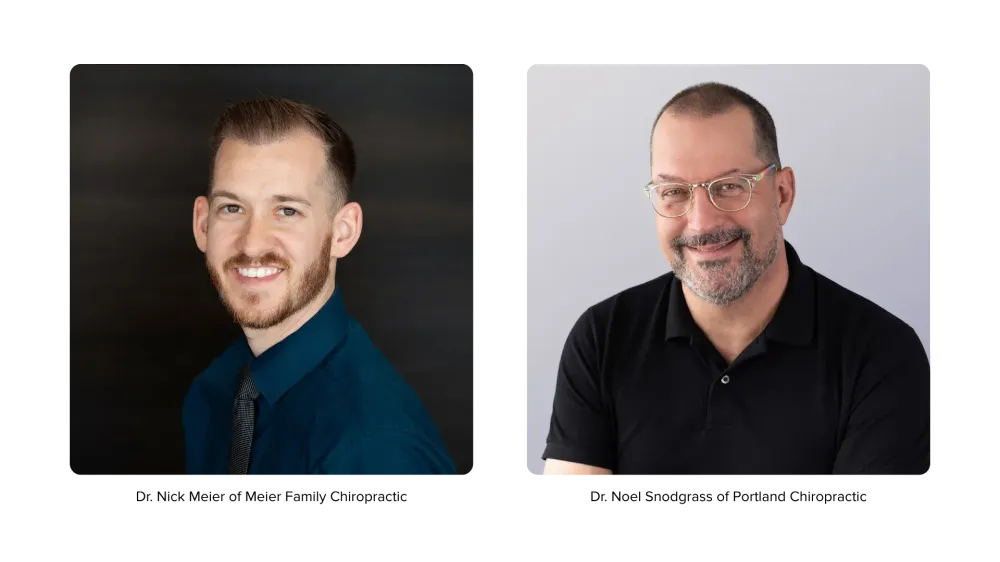 Dr. Nick Meier and  Dr. Noel Snodgrass