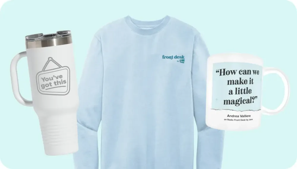 Examples of holiday gift ideas for clinic staff.