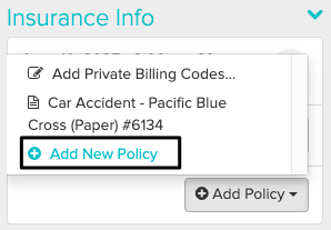 an image of what it looks like to add a policy if there are ones listed alrady