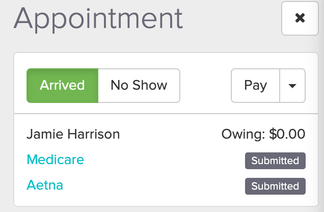 Billing secondary insurance: Example Step 2