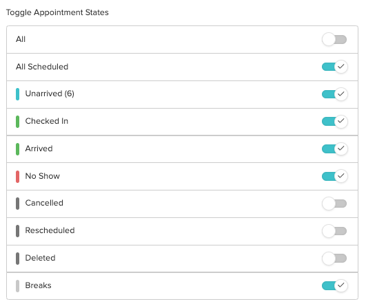 appointment states