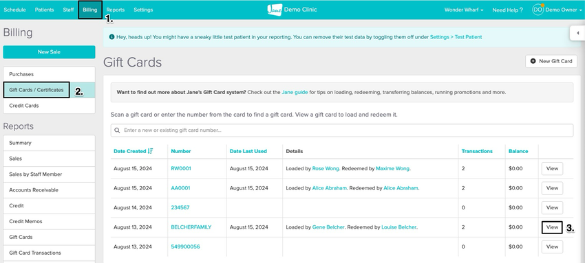 screenshot of navigational steps