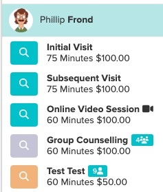 screenshot of what the order looks like on the administrative side of Jane