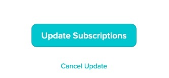 screenshot of what the button looks like after the account has been upgraded