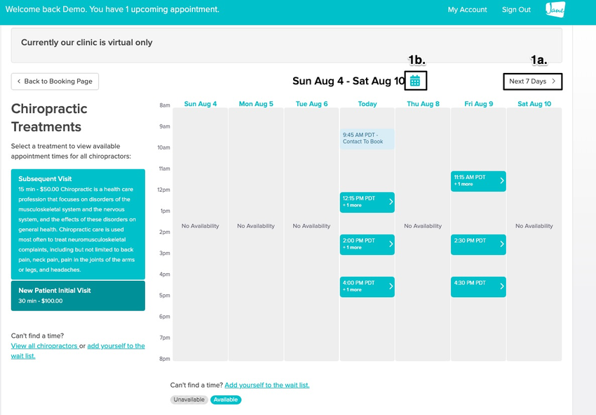 screenshot of where to view either of the mentioned buttons