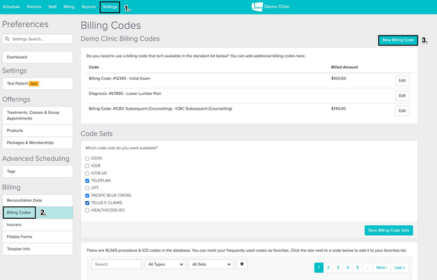 screenshot of navigational steps