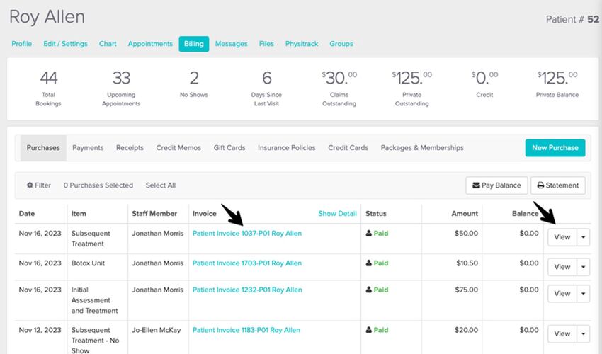 screenshot of navigational steps