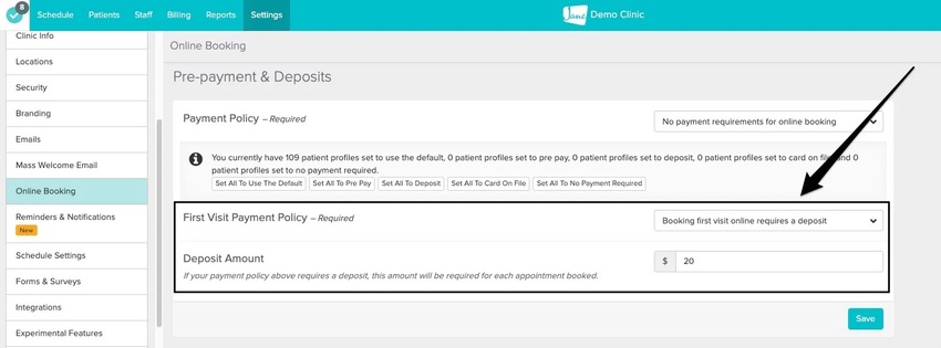 screenshot of what the settings look like
