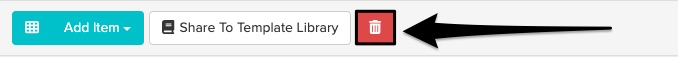screenshot of where to find the delete button