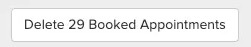 An image of where to view and click on the Delete Appointments button