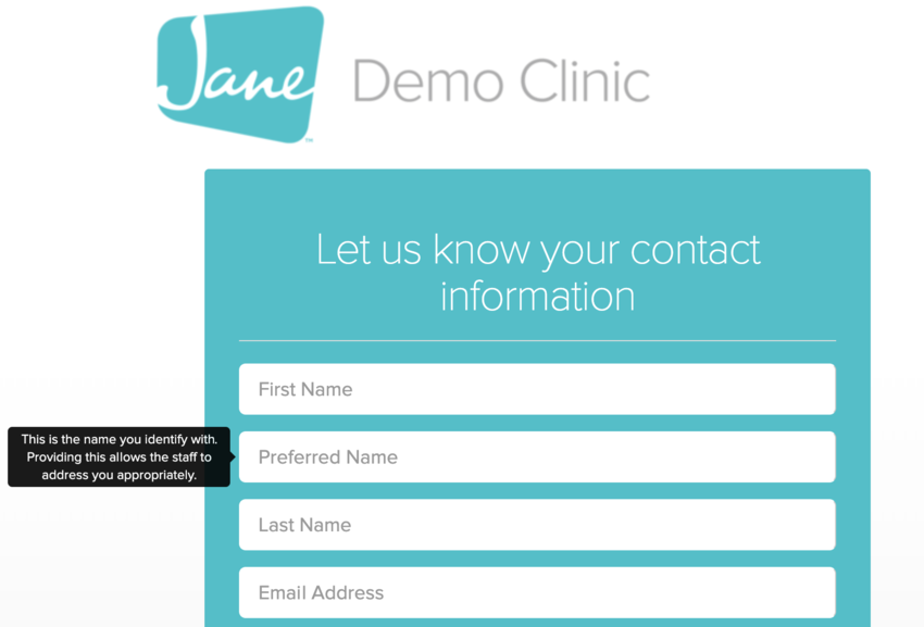 Creating patient online account